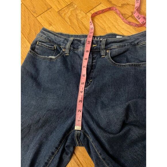 Style & Co Straight Leg women's blue medium wash mid rise casual jeans size 6 - Picture 9 of 10